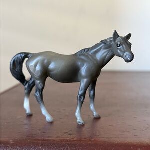 Breyer Arabian Miniature Gray and Black Horse Figurine